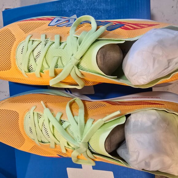 Hoka Cielo Road Orange Yellow Mustard 1143490-SYJ Men's Size 13 Running Shoe NEW - Picture 8 of 15